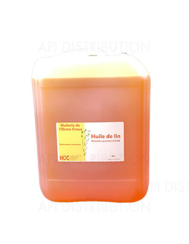 HUILE DE LIN 10 LITRES