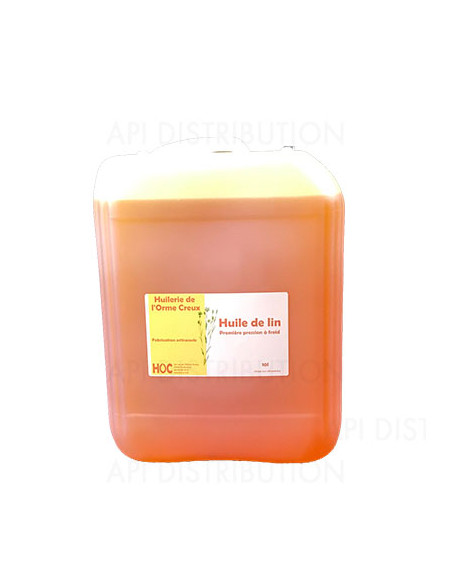 HUILE DE LIN 10 LITRES