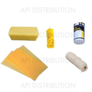 KIT POUR FABRIQUER SES BOUGIES EN CIRE D'ABEILLE