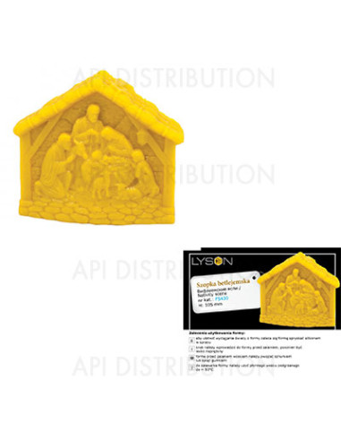 MOULE A BOUGIE LA CRÈCHE FS430