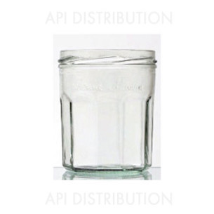 POT VERRE A FACETTES "MENAGE" 324ml TO82