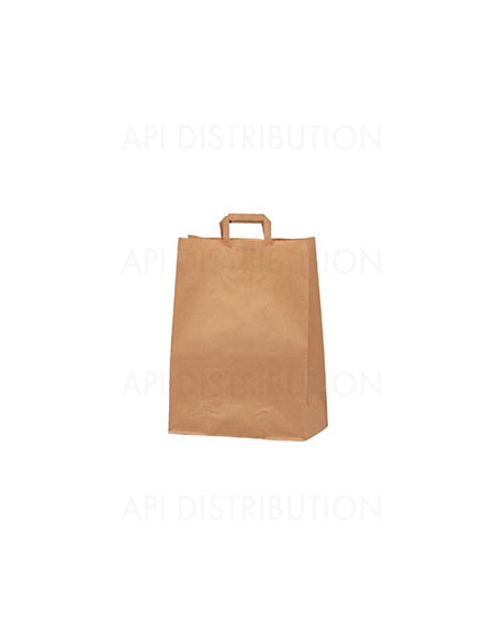 SAC KRAFT POIGNEES PLATES 44X15X49.5CM
