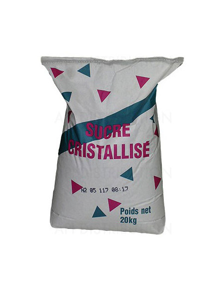 SUCRE CRISTALLISÉ N°2 - SAC DE 20KG