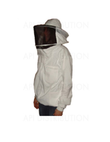 BLOUSON AVEC VOILE ROND AMOVIBLE