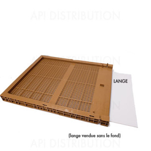 LANGE PLASTIQUE BLANC PLAQUE AQUILUX