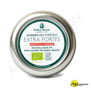 GOMMES EXTRA FORTES DES PYRÉNÉES BIO BALLOT-FLURIN