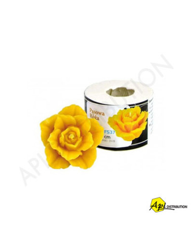 MOULE À BOUGIE PETITE ROSE FS37