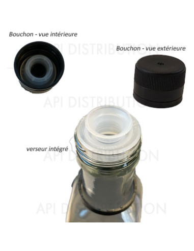 BOUCHONS PLASTIQUE POUR MARASCA (PAR 100)