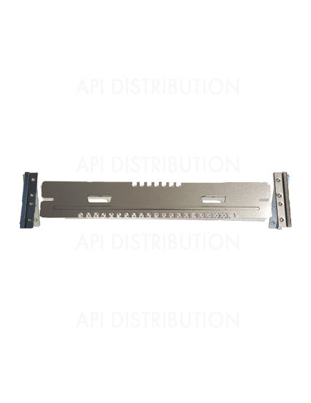 ENTREE PLATE REVERSIBLE 380MM  DADANT 10C MUNIE DE GUIDE ET PETITES POIGNEES