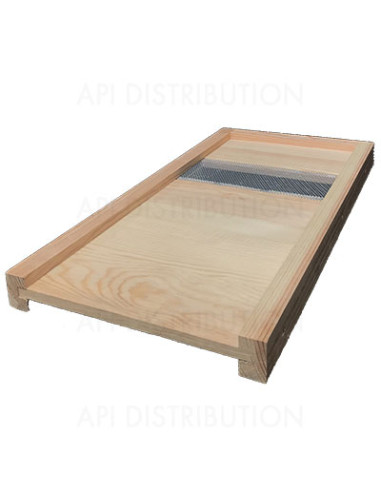 FOND DE RUCHETTE DADANT 6 CADRES GRILLAGE REVERSIBLE