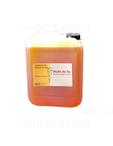 HUILE DE LIN 5 LITRES
