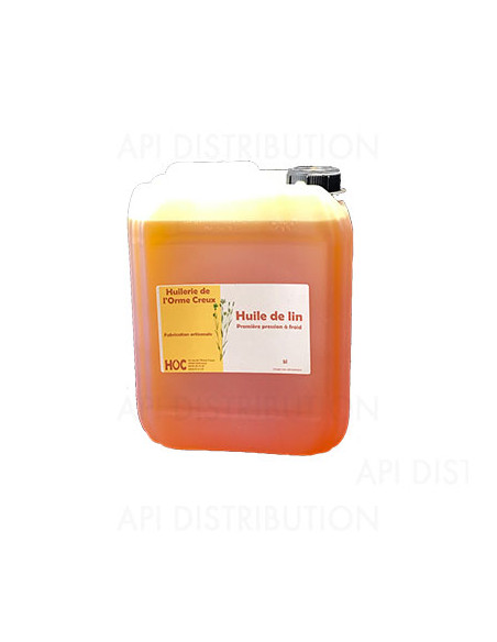 HUILE DE LIN 5 LITRES