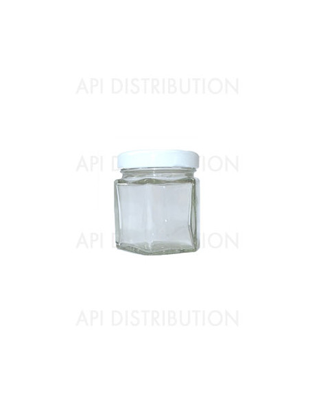 POT VERRE HEXAGONAL 47ml TO43