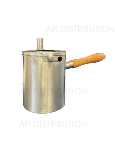 BURETTE A CIRE INOX