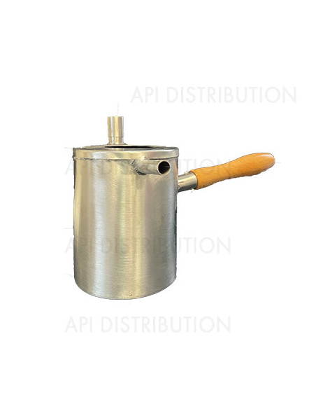 BURETTE A CIRE INOX