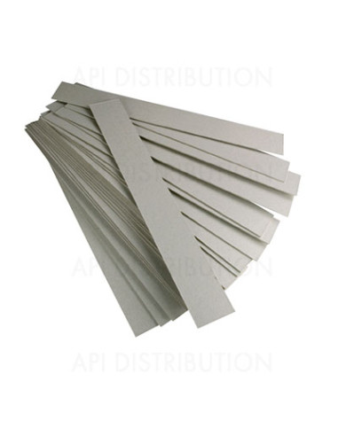 25 CARTONS GRIS 4cm de large x 30 cm de long x 1.4 mm d'épaisseur