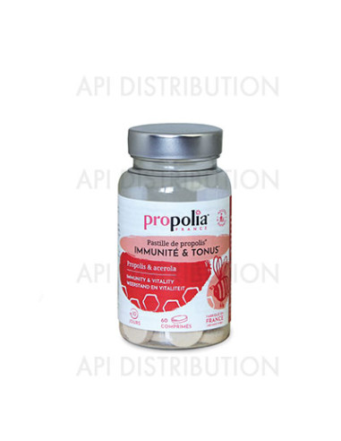 PASTILLES TONUS ET IMMUNITE PROPOLIS & ACEROLA PROPOLIA