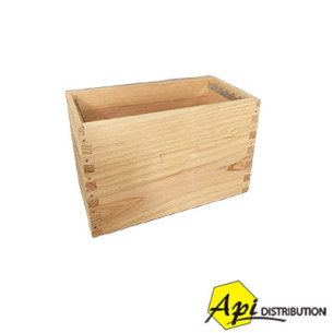 CORPS DE RUCHETTE DADANT FIRST 6 CADRES POUR CADRES DROIT FOND REVERSIBLE