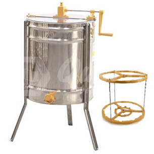 EXTRACTEUR QUARTI MANUEL 9 CADRES DE HAUSSE DADANT CAGE NYLON