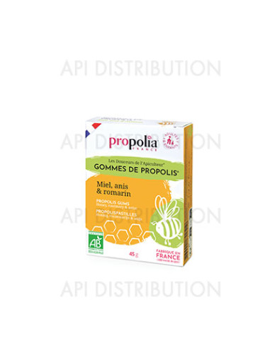 GOMMES DE PROPOLIS-ANIS BIO PROPOLIA