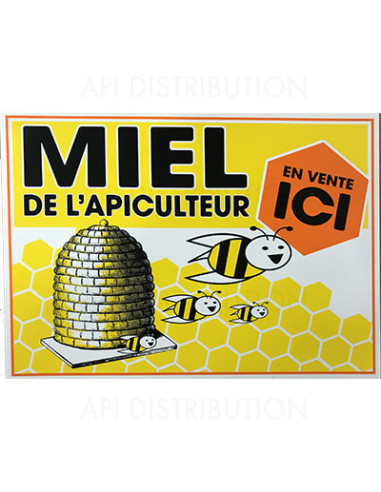 PANNEAU MIEL DE L'APICULTEUR