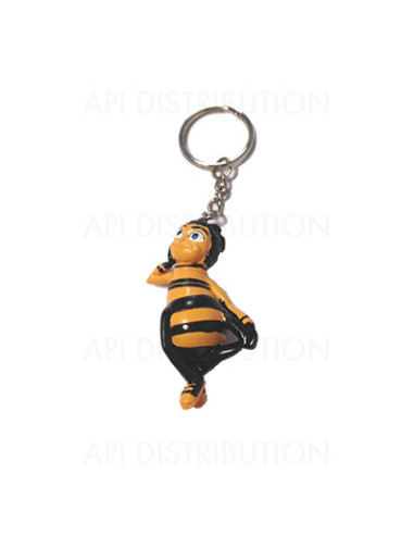 PORTE-CLÉS ABEILLE PLASTIQUE 3D
