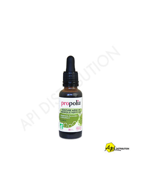 TEINTURE MÈRE DE PROPOLIS VERTE BIO PROPOLIA