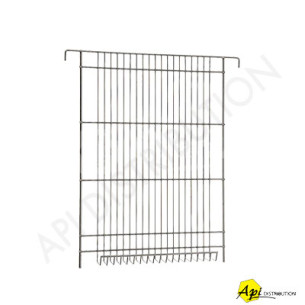 GRILLE SPECIALE D'EXTRACTION TANGENTIELLE QUARTI INOX