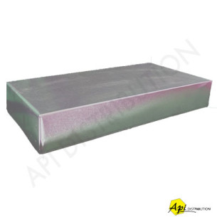 TOIT TOLE POUR RUCHETTE POLYSTYRENE HAUTE DENSITE 6 CADRES  DADANT 570X325X105