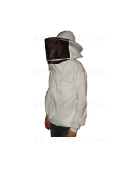 BLOUSON APICULTEUR AVEC VOILE ROND AMOVIBLE