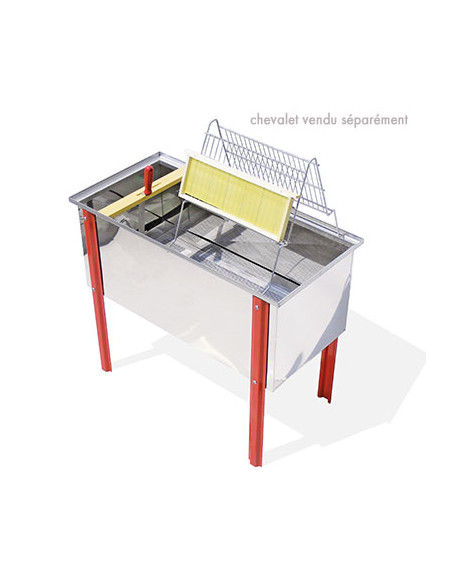 BAC A DESOPERCULER LANGSTROTH INOX 1 mètre 100x49,5x46 LEGA