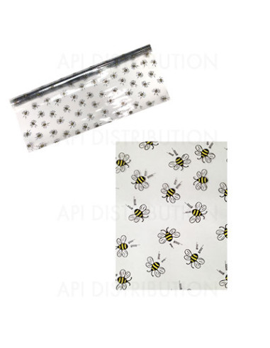 EMBALLAGE CADEAU ABEILLE ROULEAU L120 m x 0.80 m