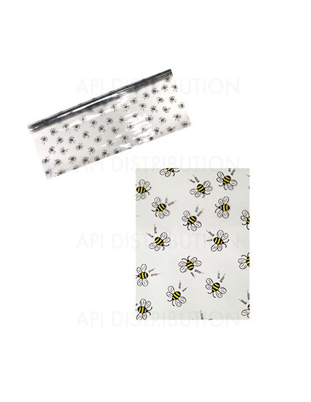 EMBALLAGE CADEAU ABEILLE ROULEAU L120 m x 0.80 m
