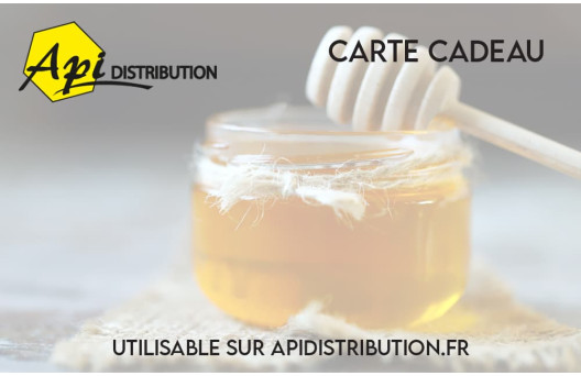 
			                        			Modèle Carte-cadeau Miel